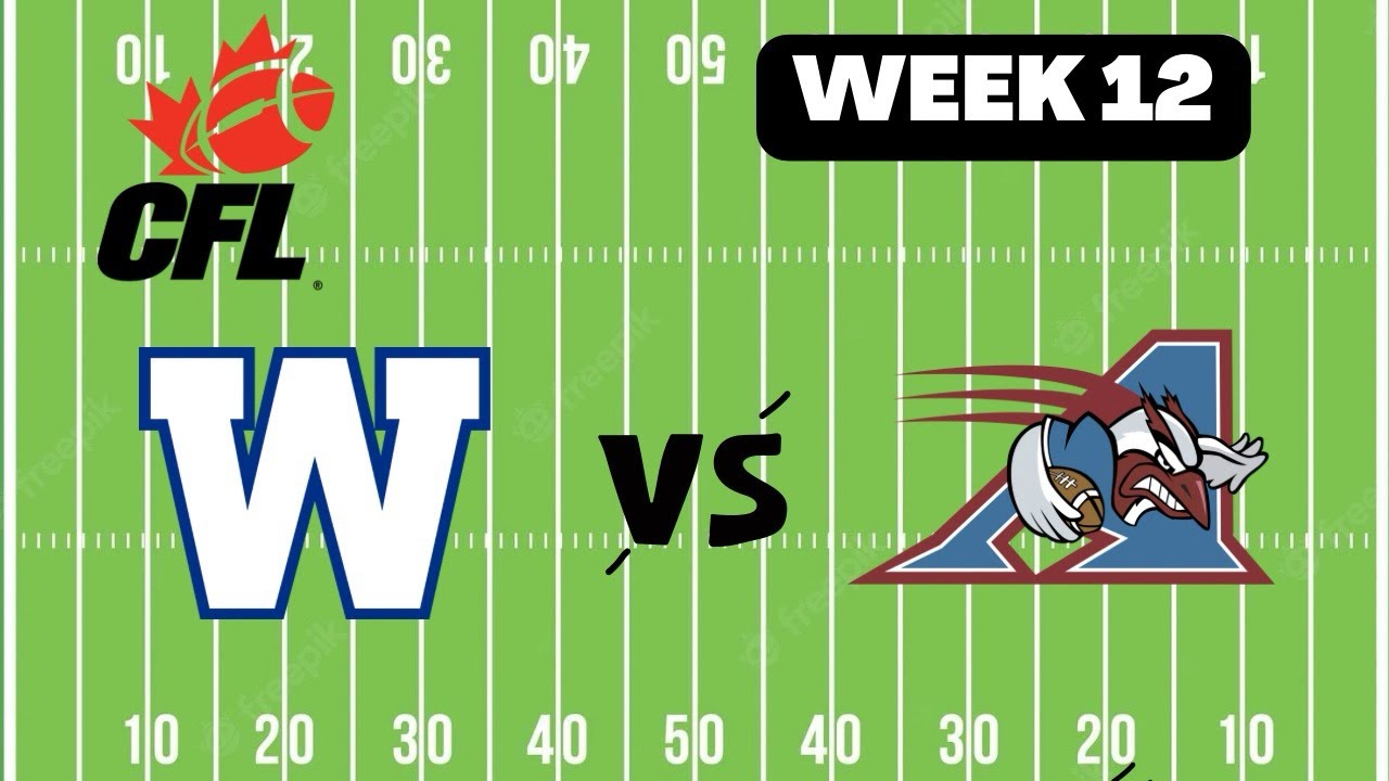 CFL Football Predictions Today! 08/21/25 FREE PICKS ! Week 12 | Montreal Vs Winnipeg 