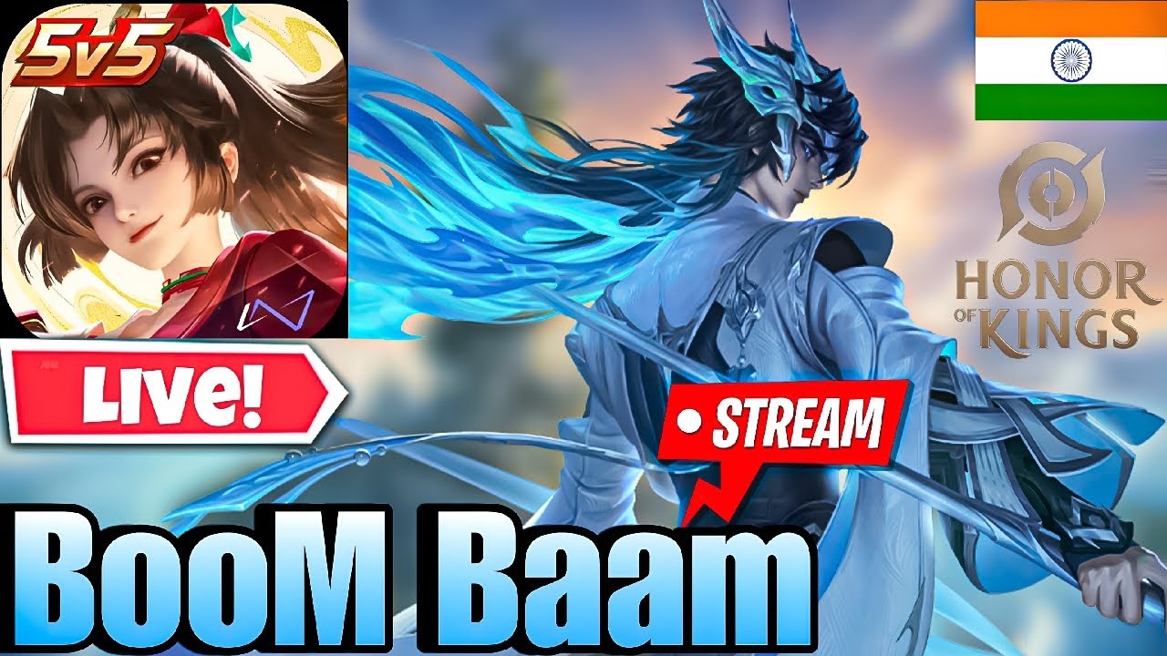 Honour of kings live Aaj karege Rank push🫩Aaa Jao❤️