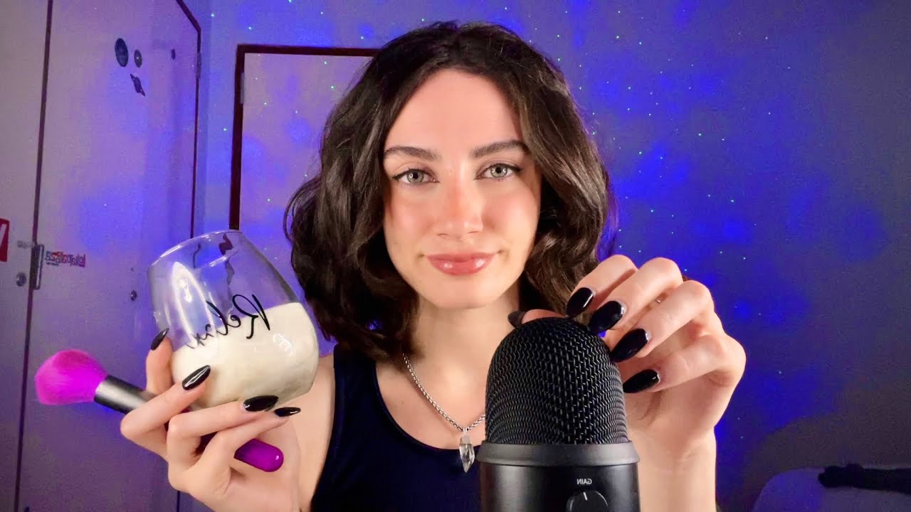 ASMR CON TUS SONIDOS FAVORITOS (Tapping, Inaudible,  Mouth Sounds, Agua) - Asmr Argentina