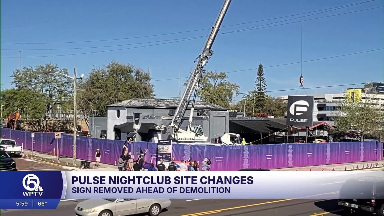 Спустя 10 лет после массовой стрельбы в Орландо начался снос ночного клуба Pulse.