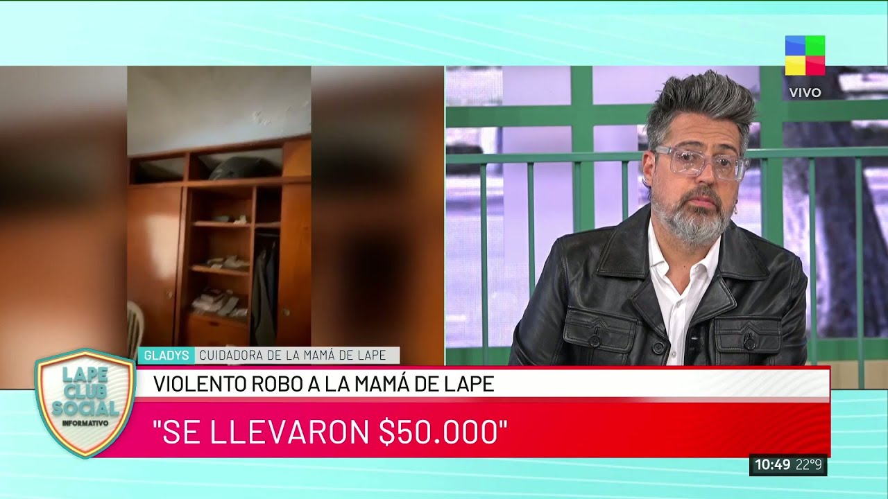 🗣️ GLADYS, CUIDADORA DE LA MAMÁ DE LAPE: 