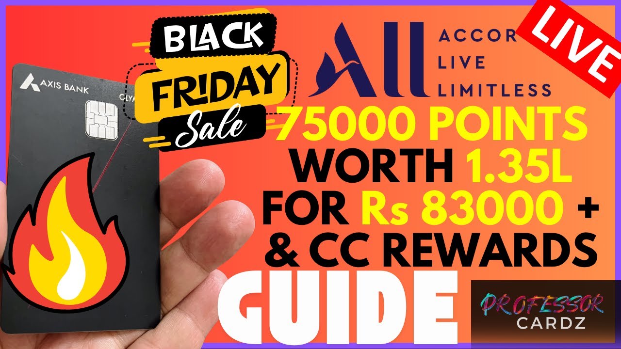 GET READY FOR MIND-BLOWING REWARDS with 75000 Accor Points Worth Rs 1.35L at Rs 83000 Only #ccgeeks