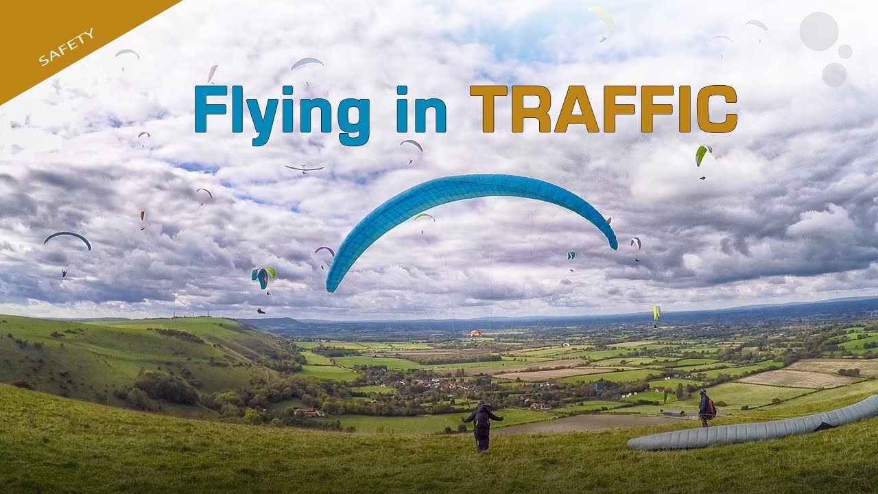 Avoid a mid-air collision! How to fly in paragliding traffic.