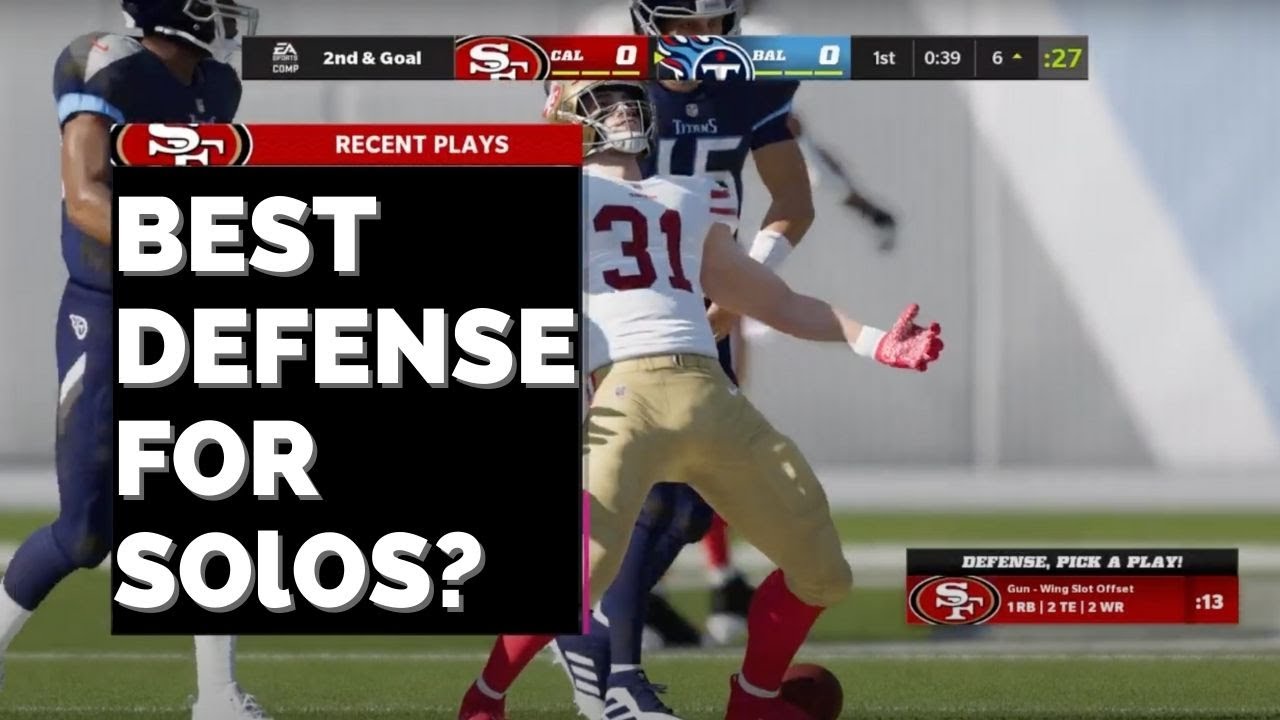 Is this the Best Defense for Madden 22 Solo Challenges?
