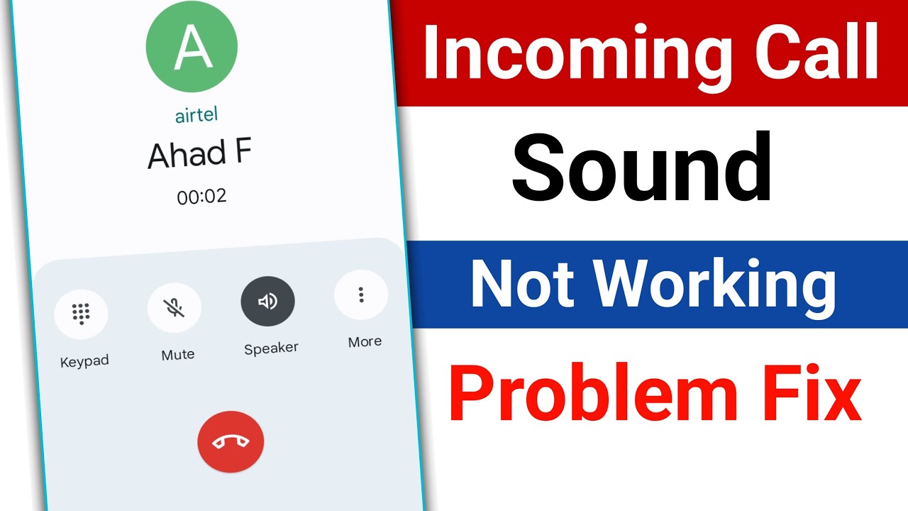 Incoming Call Sound Not Working On Android। How to Fix Incoming Call Sound Problem On Android