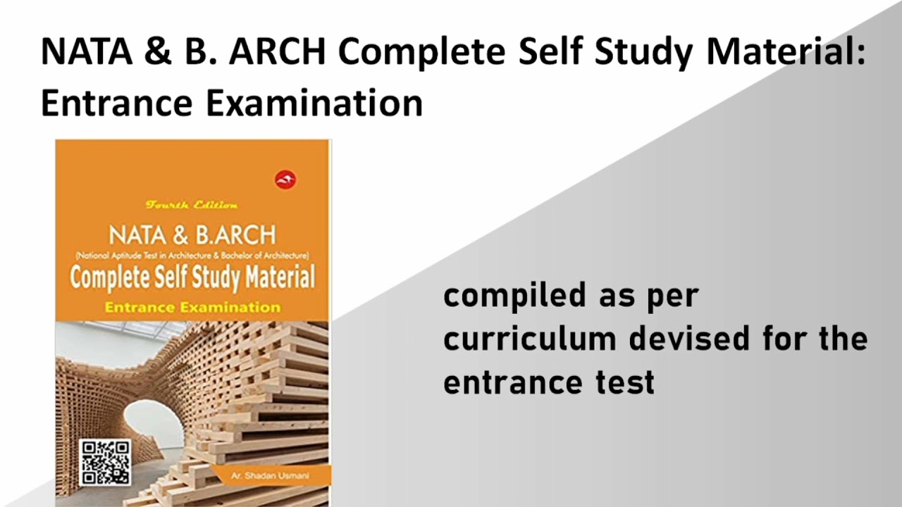 Nata 2021 exam books | nata architecture |