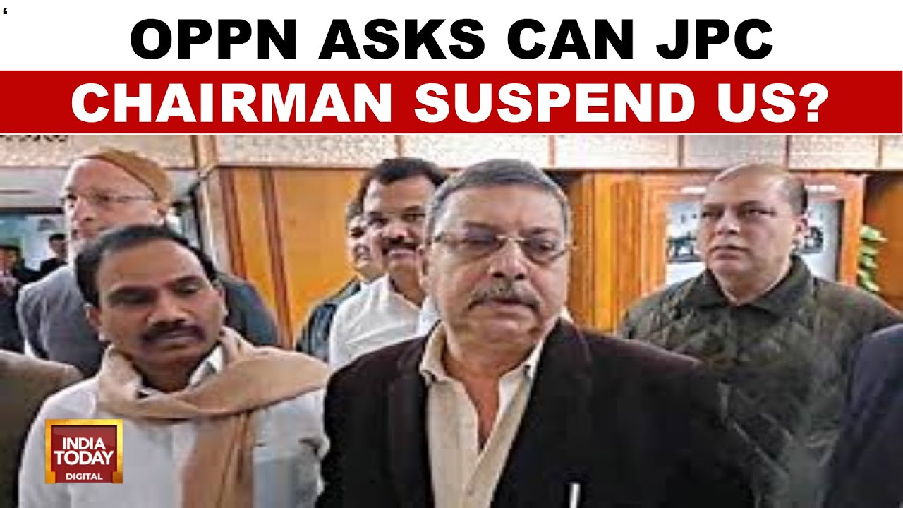 Chaos At JPC Meeting: Suspended MPs Accuse JPC Chairman Of Unfair Treatment In WAQF Bill Debate