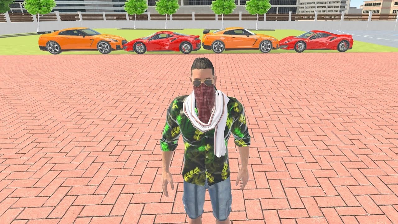 🎮Franklin Order by 2️⃣ super car 🔴 2️⃣ super car 🟠 in Indian 🇮🇳 bike Theft Auto simulator 🎮