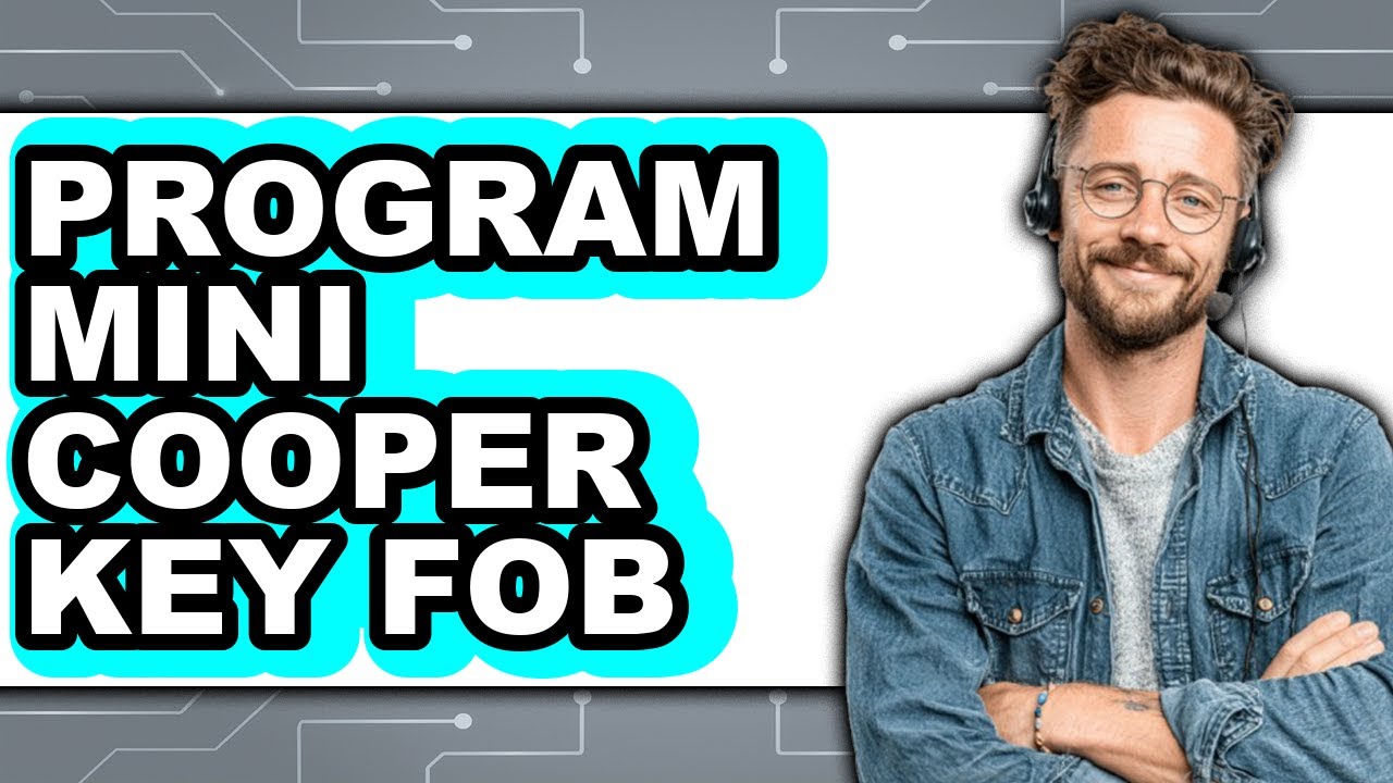 Как запрограммировать брелок Mini Cooper (единственный способ)