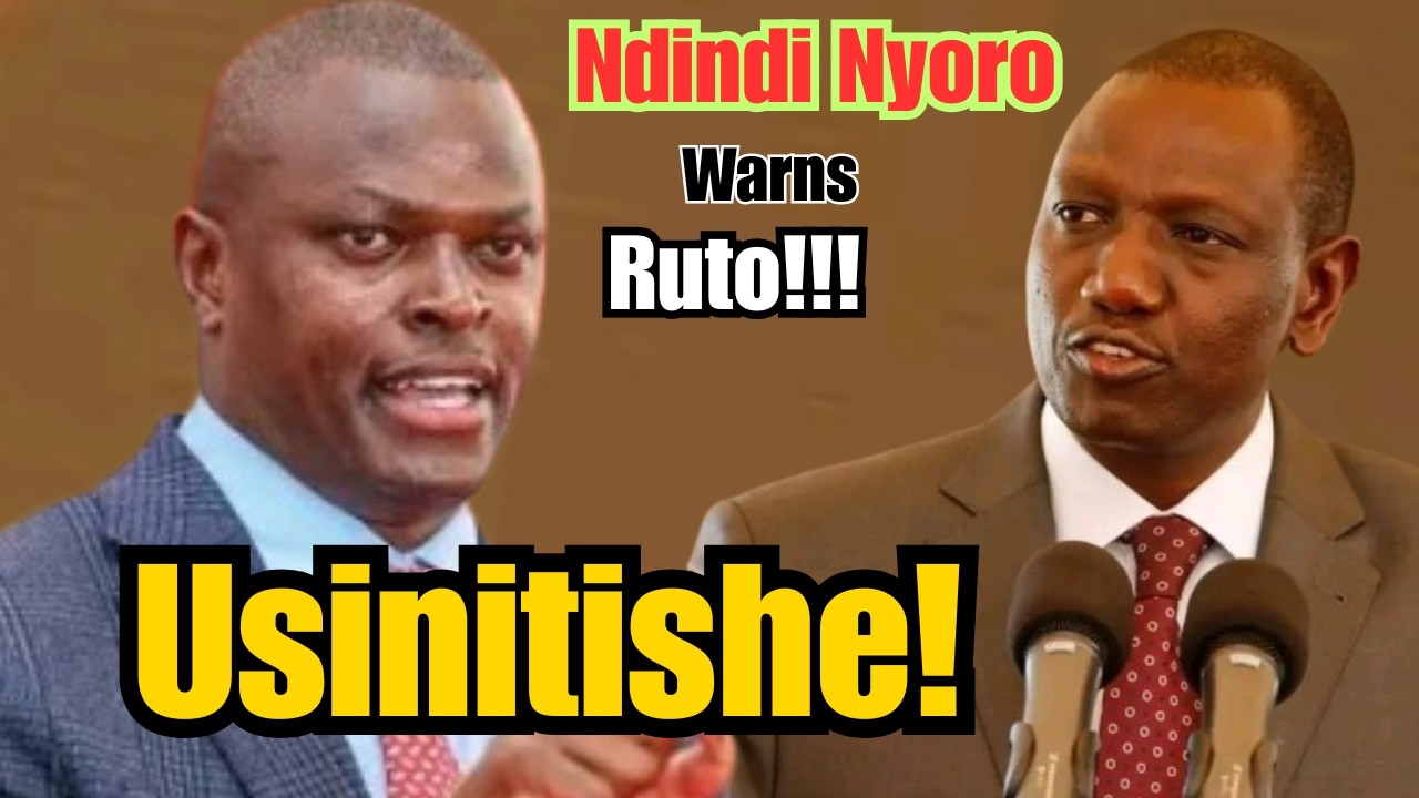 Nyoro vs Ruto Tensions Rise After Police Intervention
