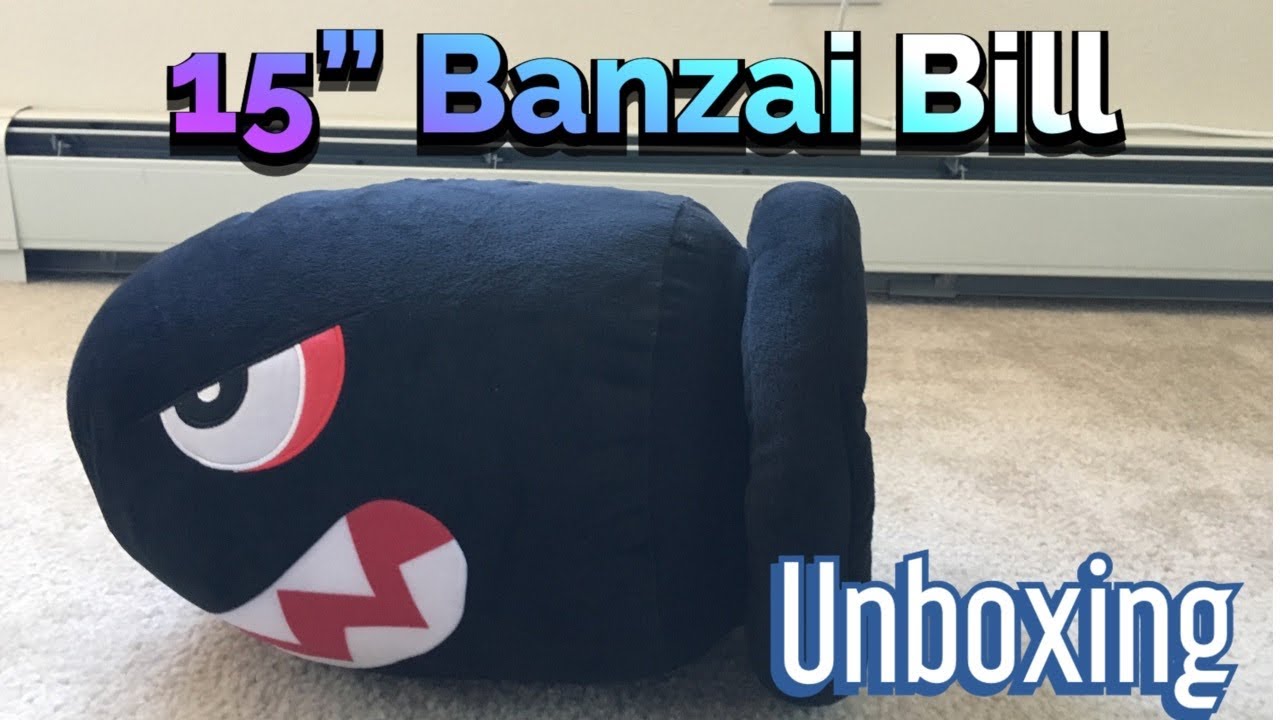 SANEI BANZAI BILL PLUSH UNBOXING & REVIEW!!