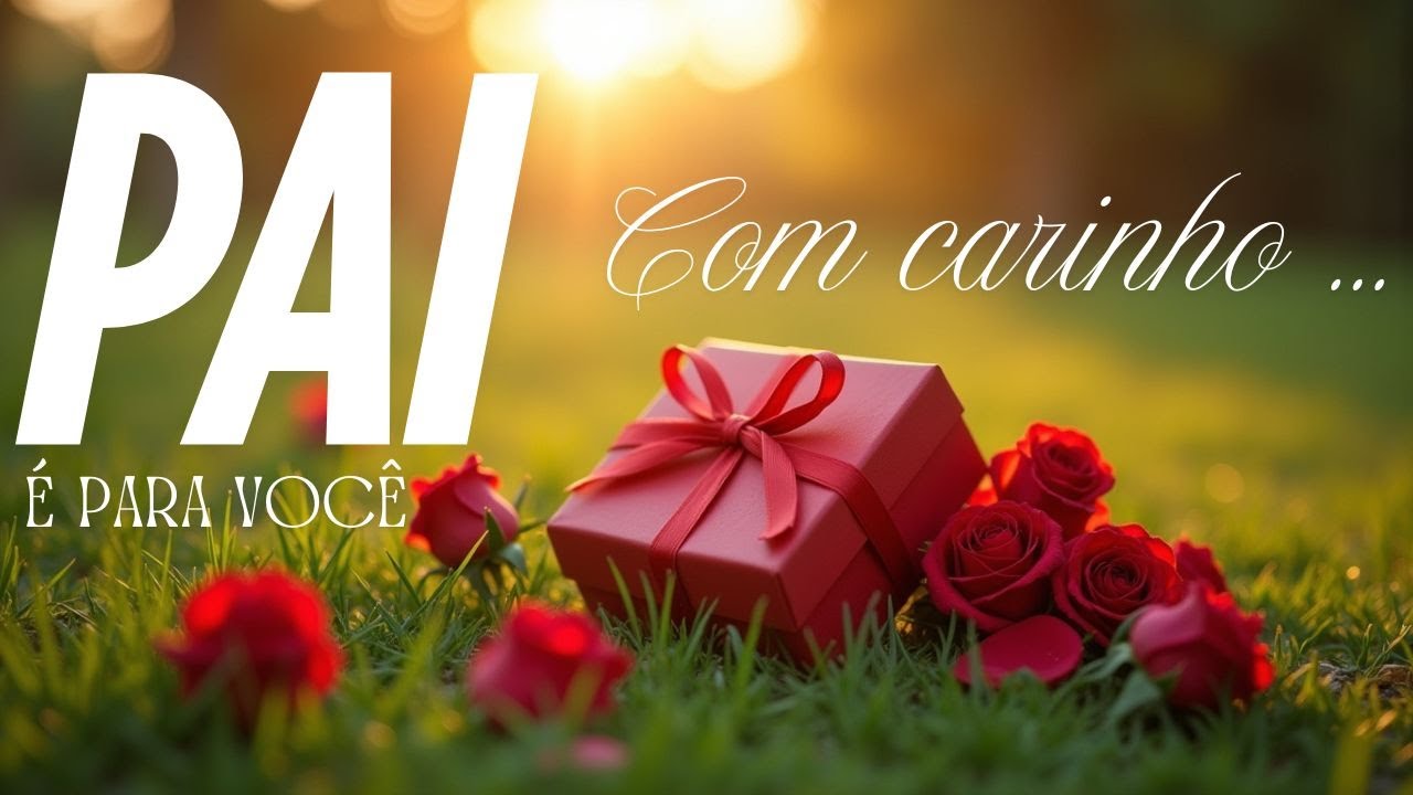 PAI, É PRA VOCÊ COM CARINHO | VOCÊ É O MEU HERÓI MENSAGEM PARA O DIA DOS PAIS | HOMENAGEM EVIVA