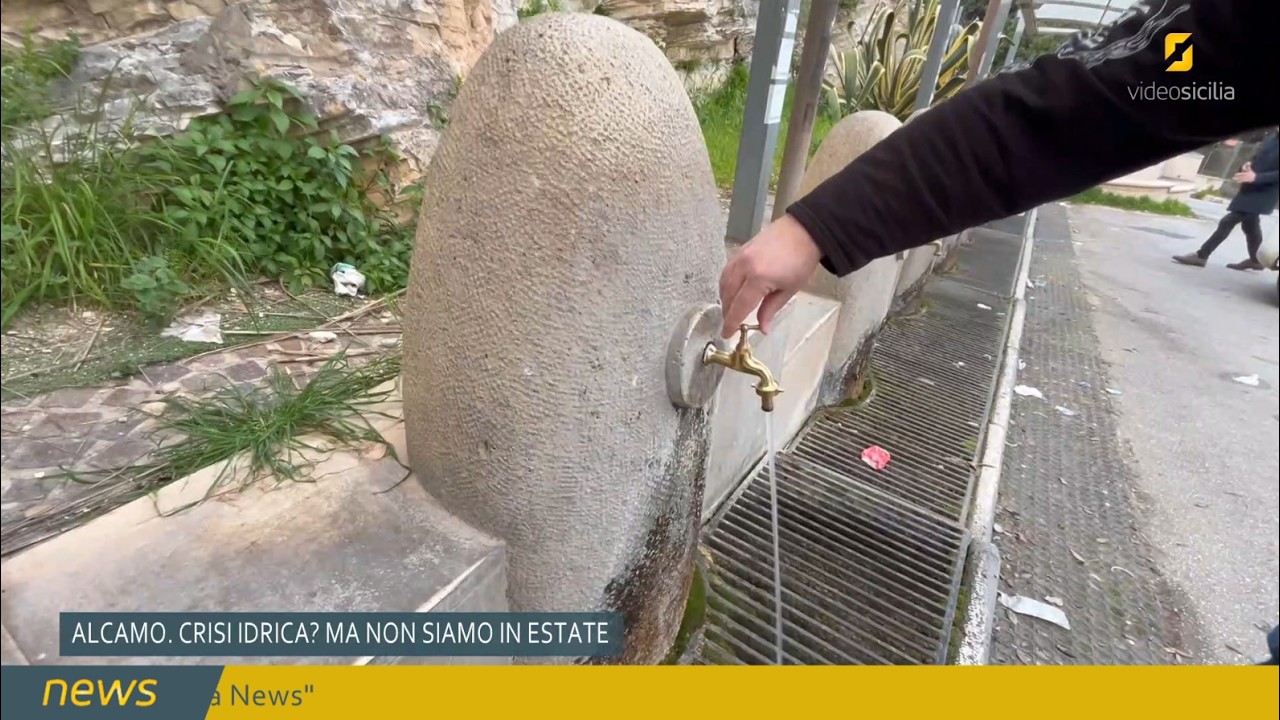 Alcamo. Crisi idrica? ma non siamo in estate