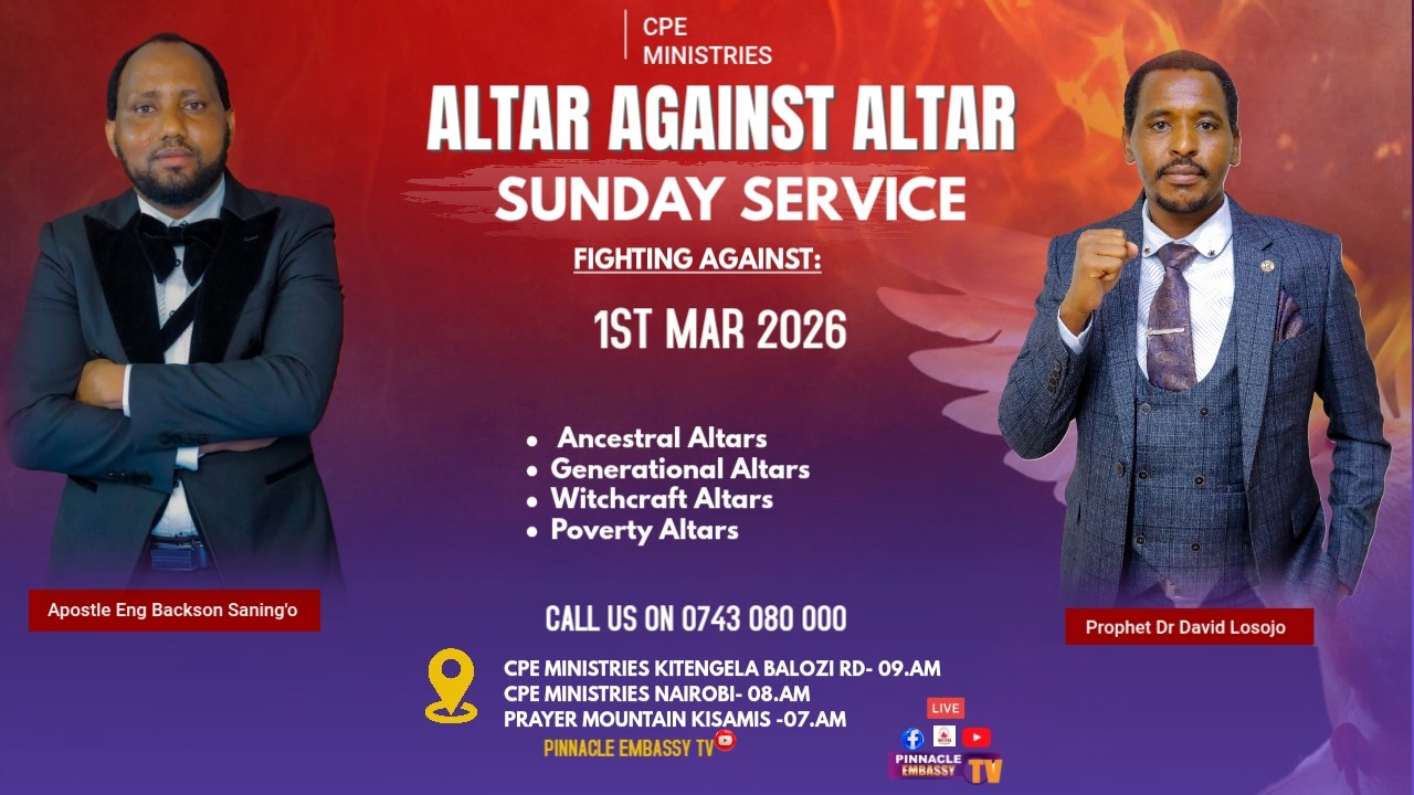 ALTAR AGAINST ALTAR SUNDAY SERVICE (01/3/2026).