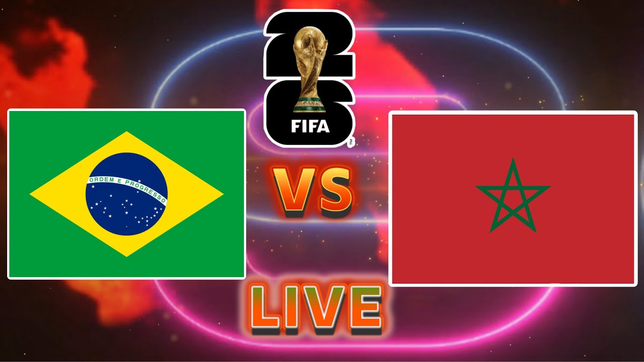 Brazil vs Morocco | FIFA World Cup 2026 | FC 26 Video Game Simulation