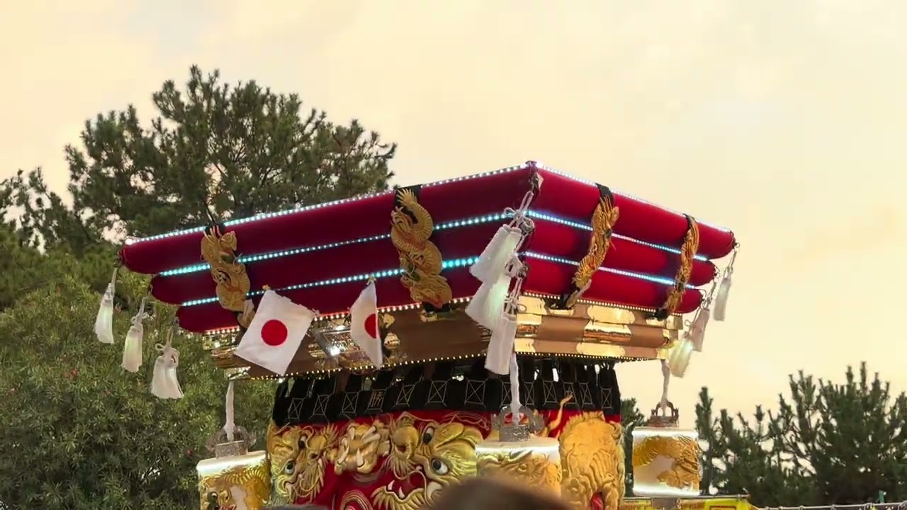 魚住秋祭り   4村練り
