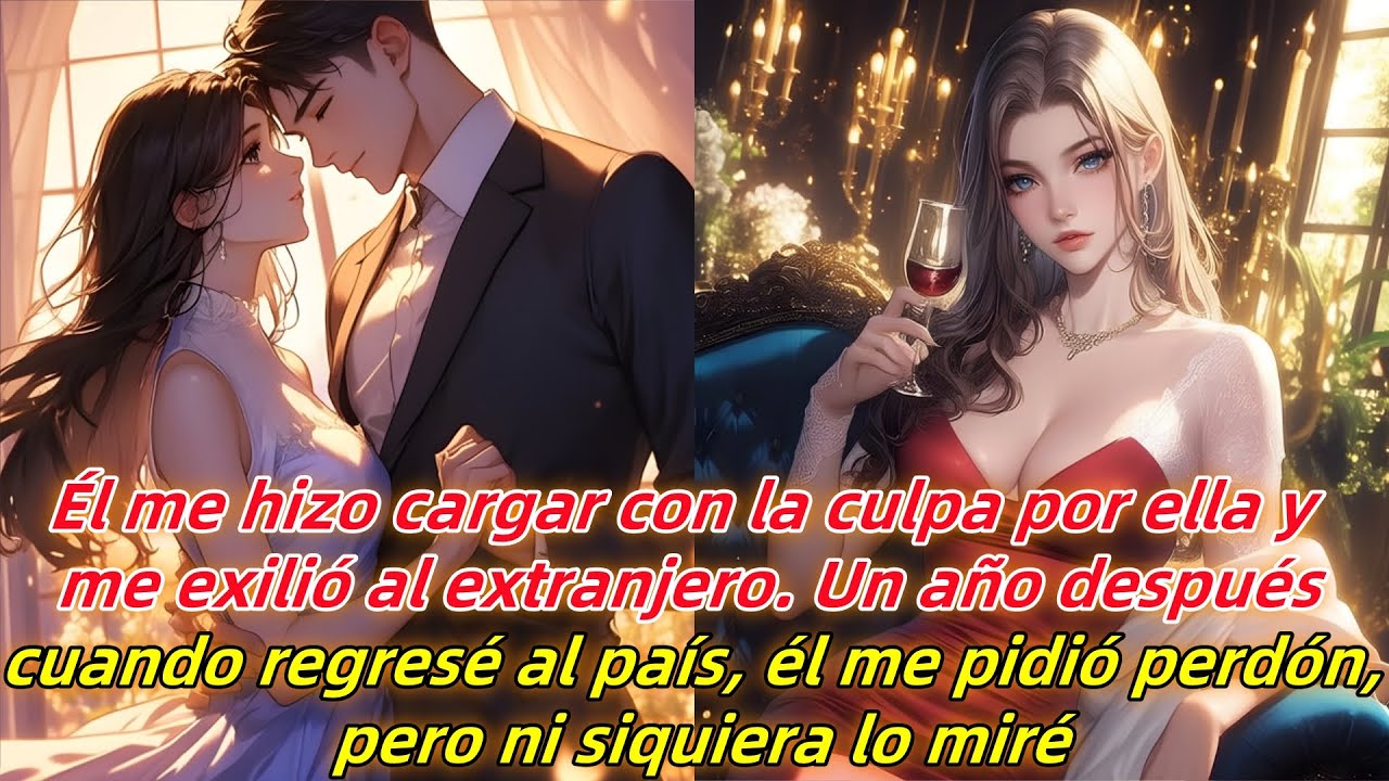 Él me exilió al extranjero por ella. Cuando regresé, él me suplicó perdón, pero ni siquiera lo miré.