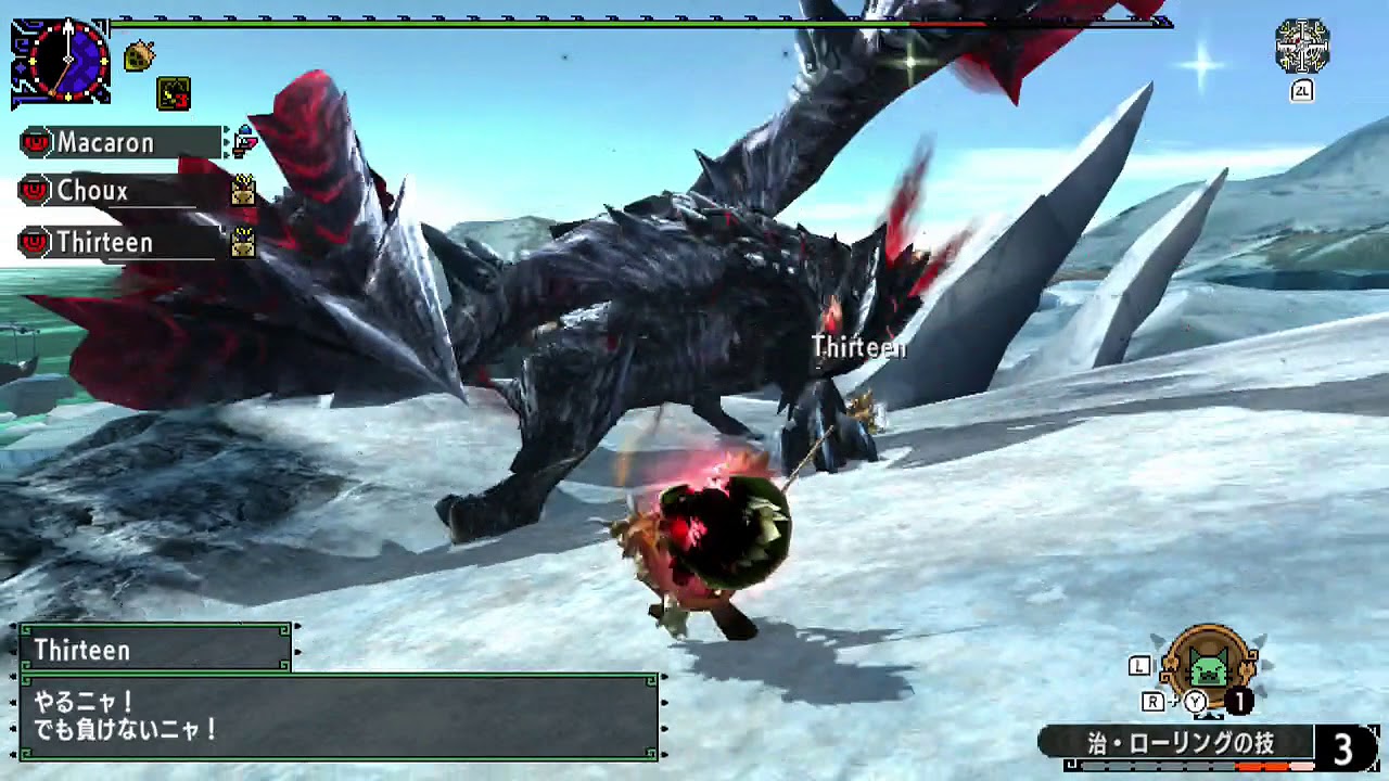 [MHXX/MHGU] Beast Prowler vs Valstrax (HR, Village)