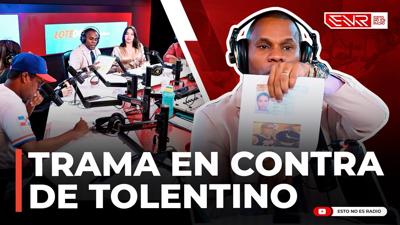 RAMÓN TOLENTINO REVELA AUTORES DE TRAMA EN SU CONTRA. PRESENTA PRUEBAS DEFINITIVAS