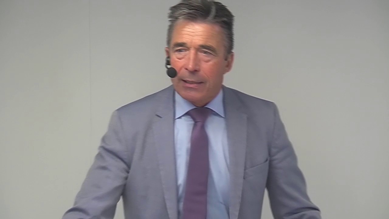 GÅ-HJEM-MØDE: TIDL. STATSMINISTER OG GENERALSEKRETÆR I NATO ANDERS FOGH RASMUSSEN