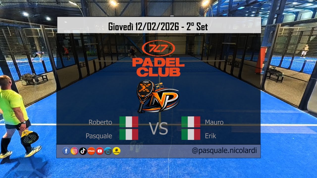 2° Set Padel 747 - Imbarazzanti 🤣🤣🤣