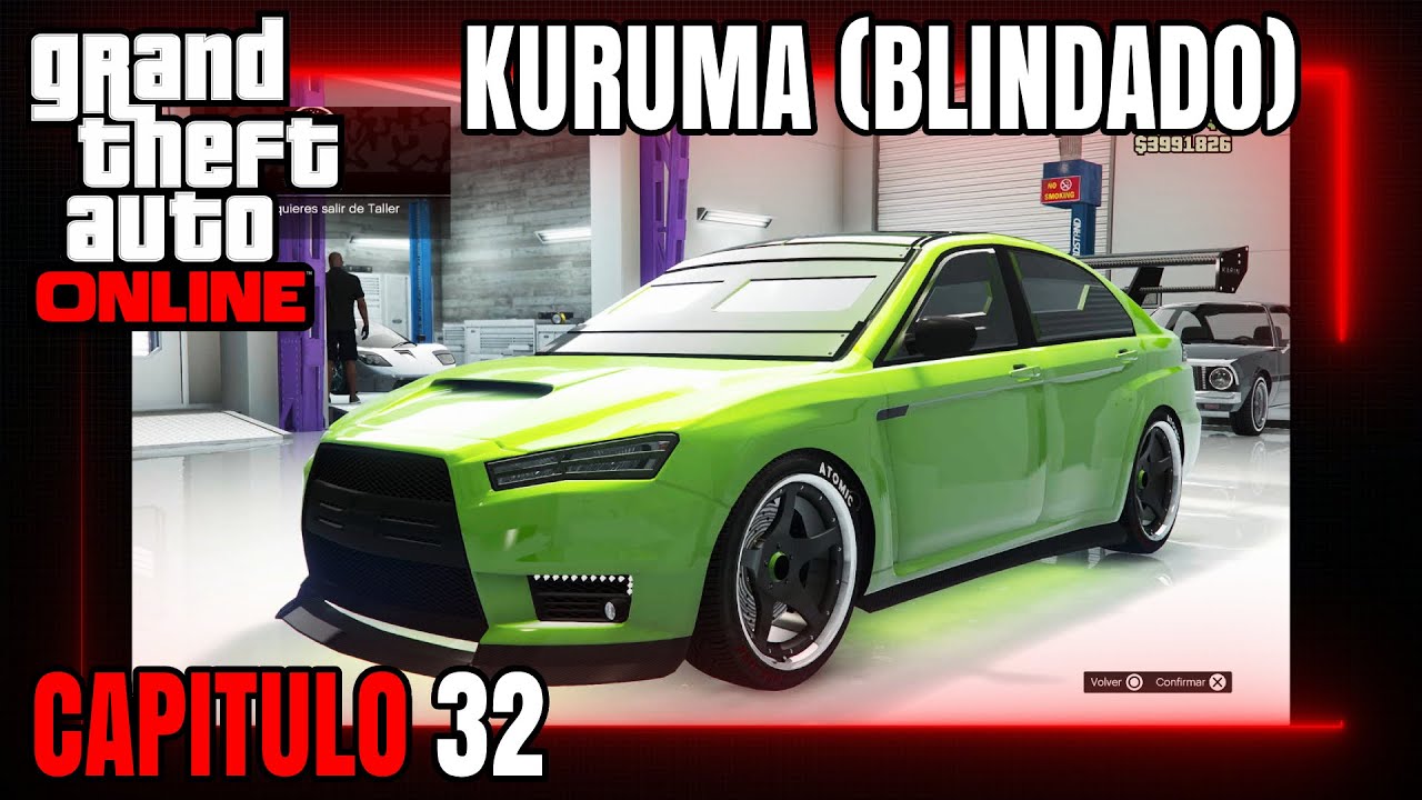 GTA ONLINE TUNNING - ¡Tuneamos el Karin Kuruma (Blindado) al Máximo! #32