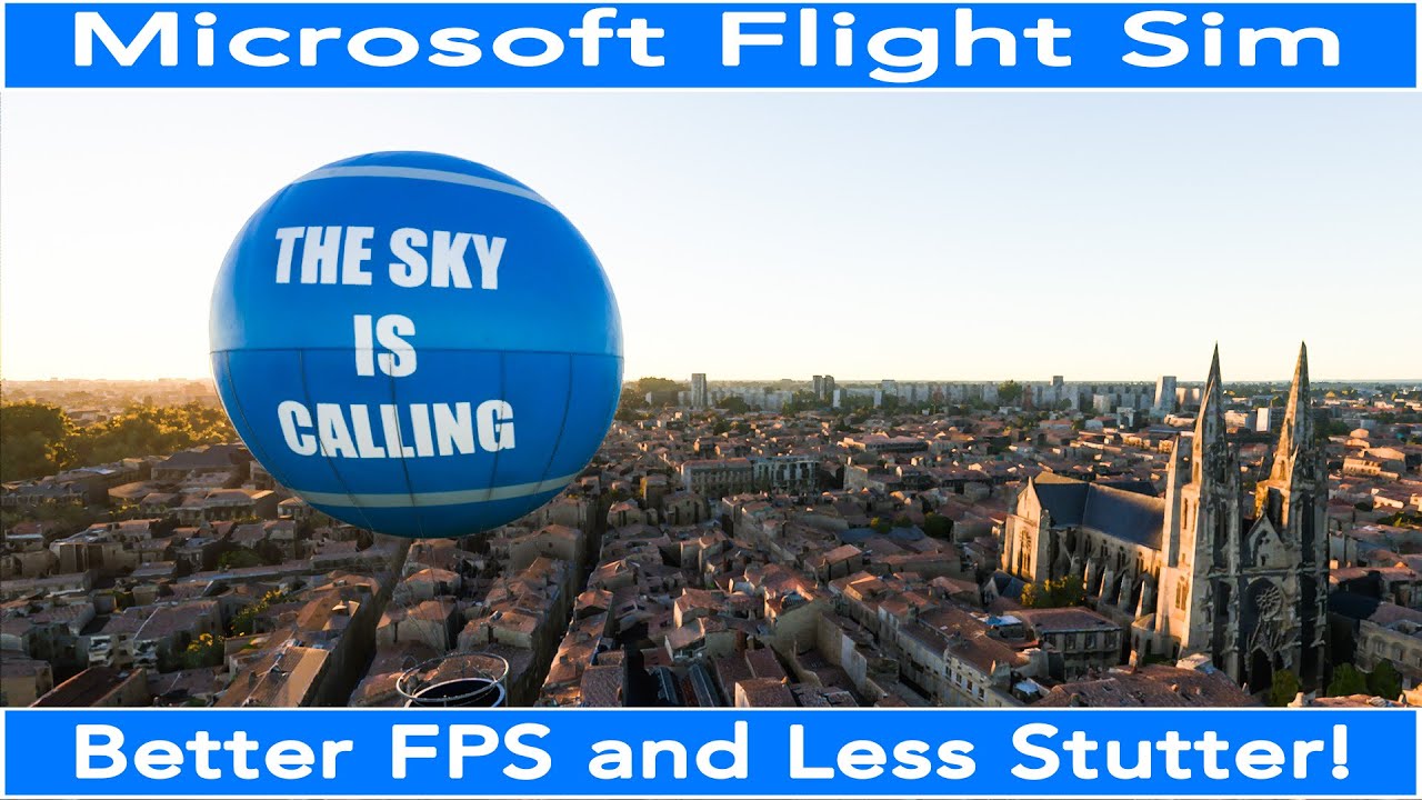 FS2020 Increase FPS and Reduce stutter! Flight Simulator 2020