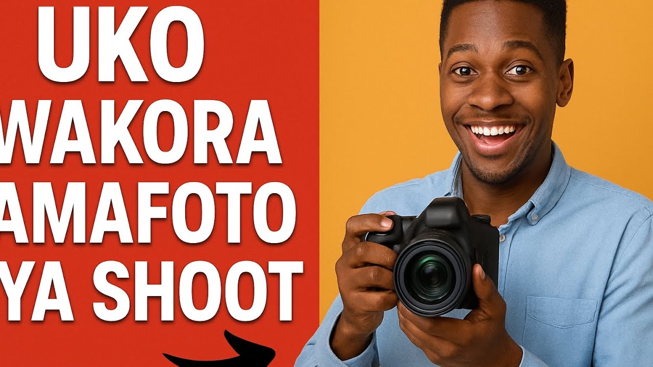 Uko wakora amafoto ya shoot ukoresheje telephone 📞 yawe. 