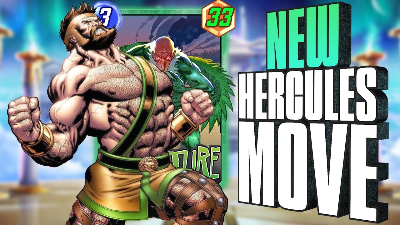 Hercules Makes Move HUGE!? | This New Deck has GODLY Combos! | Is He Worth It? |  Marvel Snap