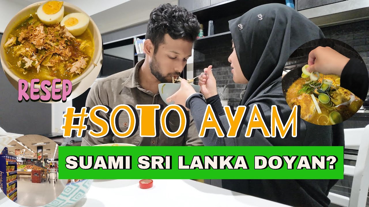 Cooking Soto for My Sri Lankan Husband!✨ KATANYA ENAK!!