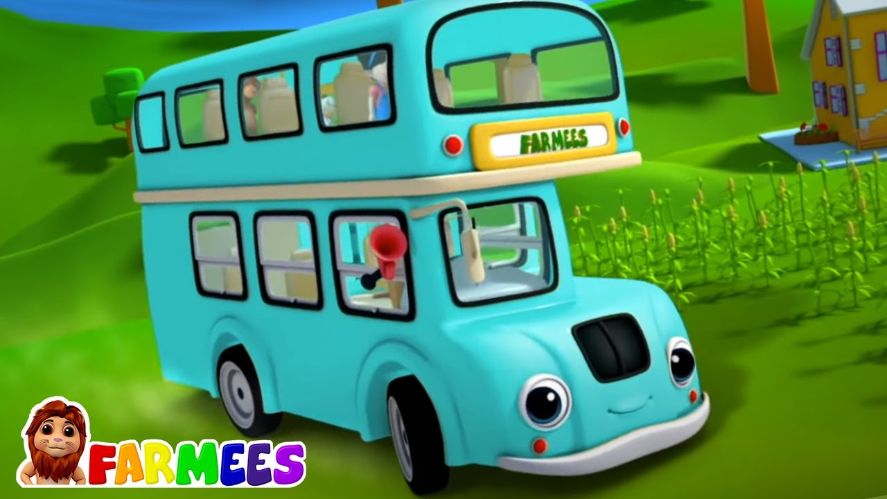 Rodas do ônibus + mais vídeos de aprendizagem para crianças