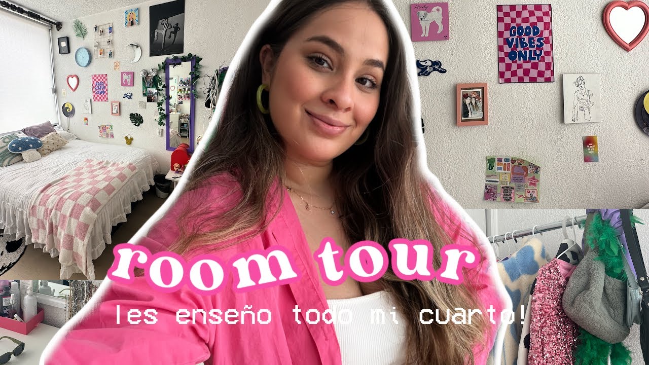 Room Tour 2023! Les enseño TODO mi cuarto! Muebles y decoración aesthetic!  ValeHB