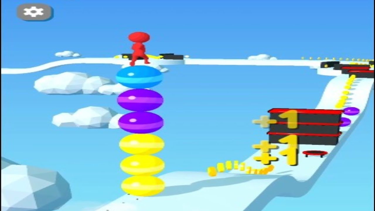 Stack Rider 🤹🏼&zwj;♀️🌏🎱 - Gameplay All Levels (Ios,Android) Level 2
