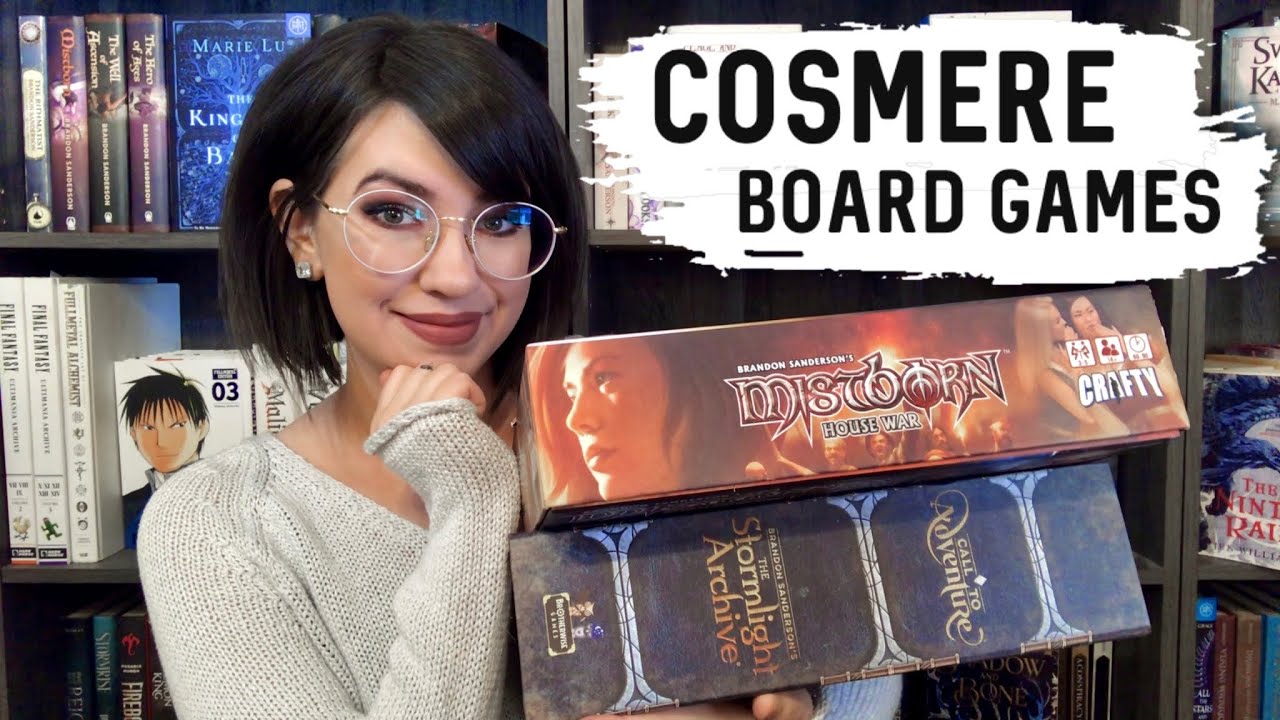 COSMERE BOARD GAMES | STORMLIGHT ARCHIVE CALL TO ADVENTURE | MISTBORN HOUSE WAR
