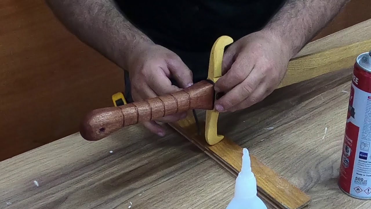 Diriliş ERTUĞRUL Gazi Kılıcı ahşap çalışması / Making Ertugrul Gazi sword from wood