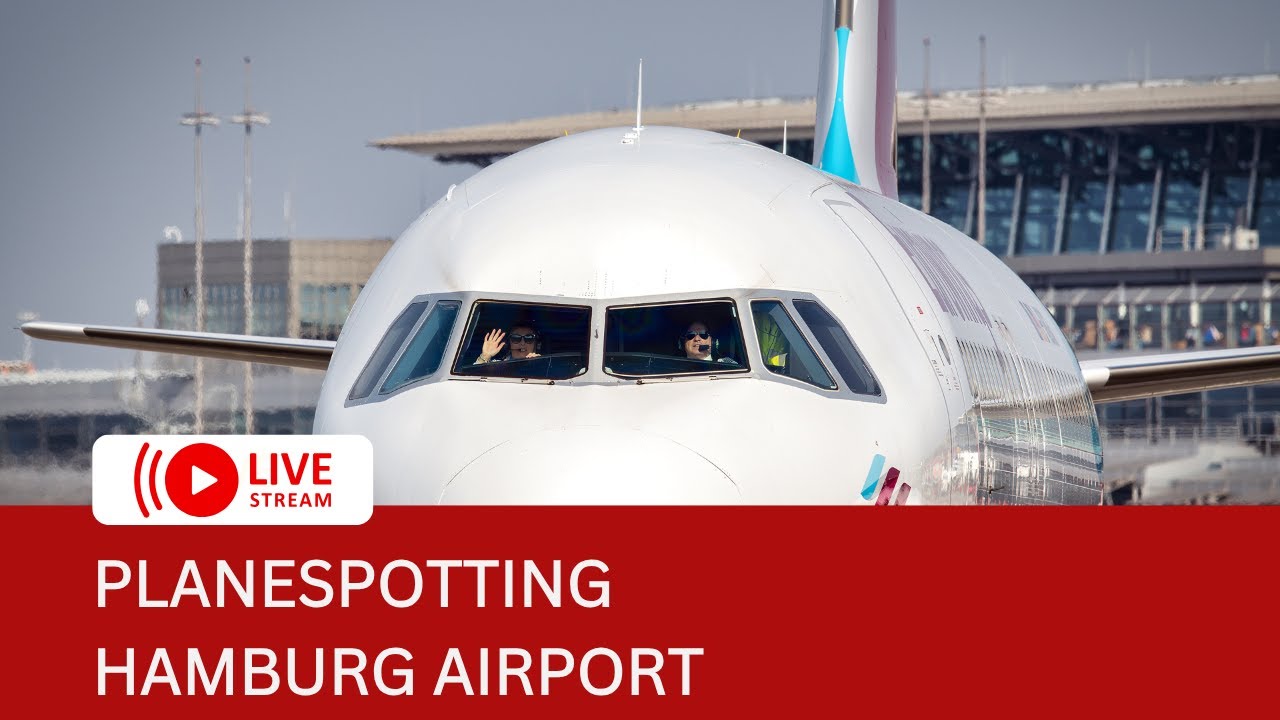 🔴 LIVE | Hamburg Airport Livestream 16..01.26 #planespotting ✈️