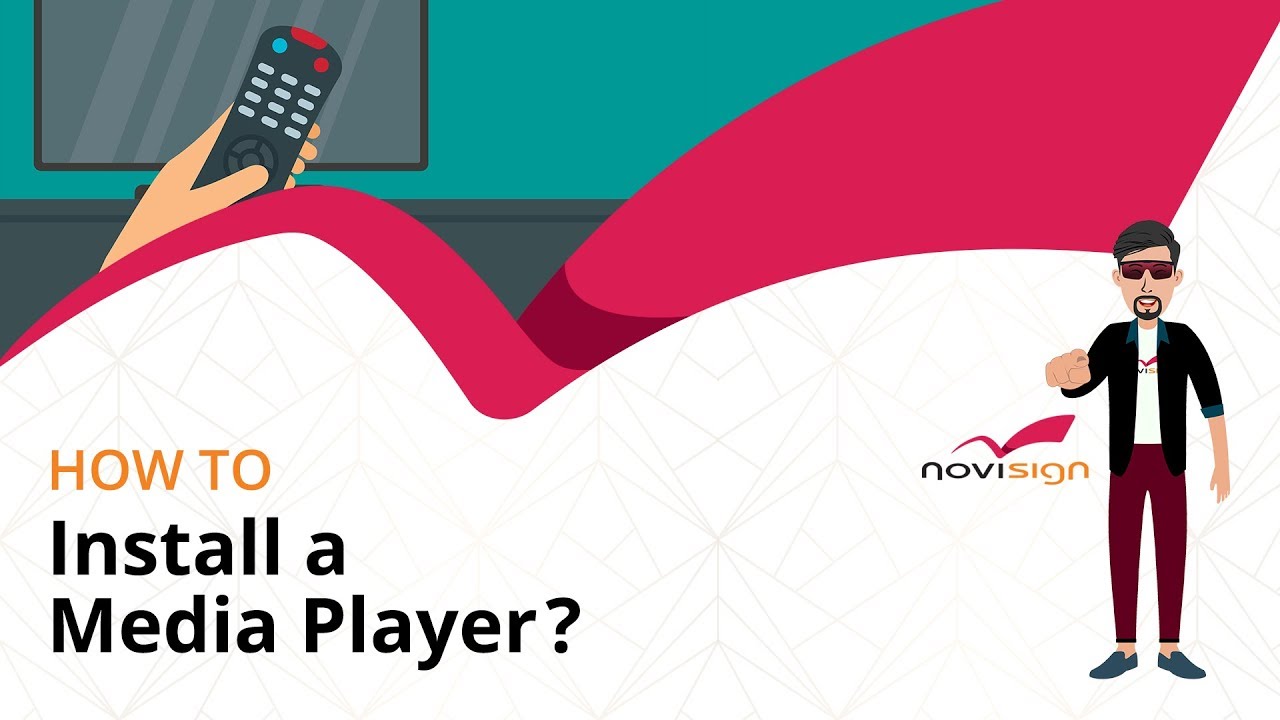How to install your first digital signage player?