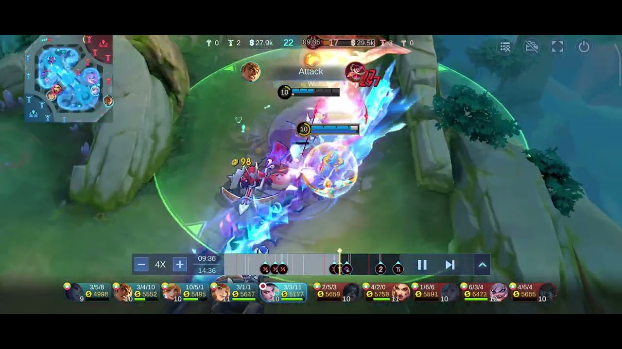 Hanabi skill so like MLBB gane 