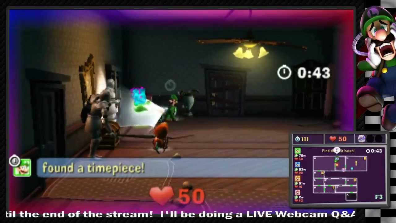AbdallahNation Weekend Livestreams! #24: Luigi's Mansion: Dark Moon Online ScareScraper Expert Mode!