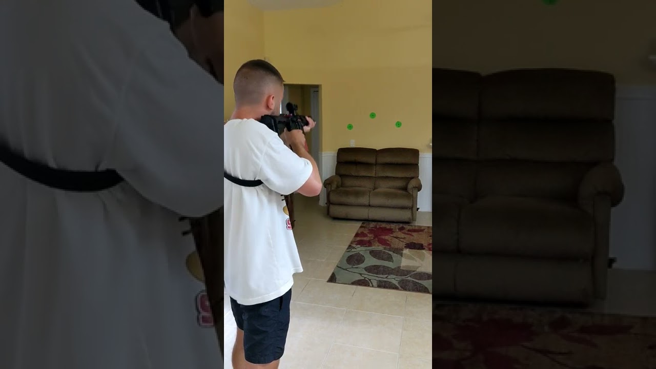 Firearms Training at home.