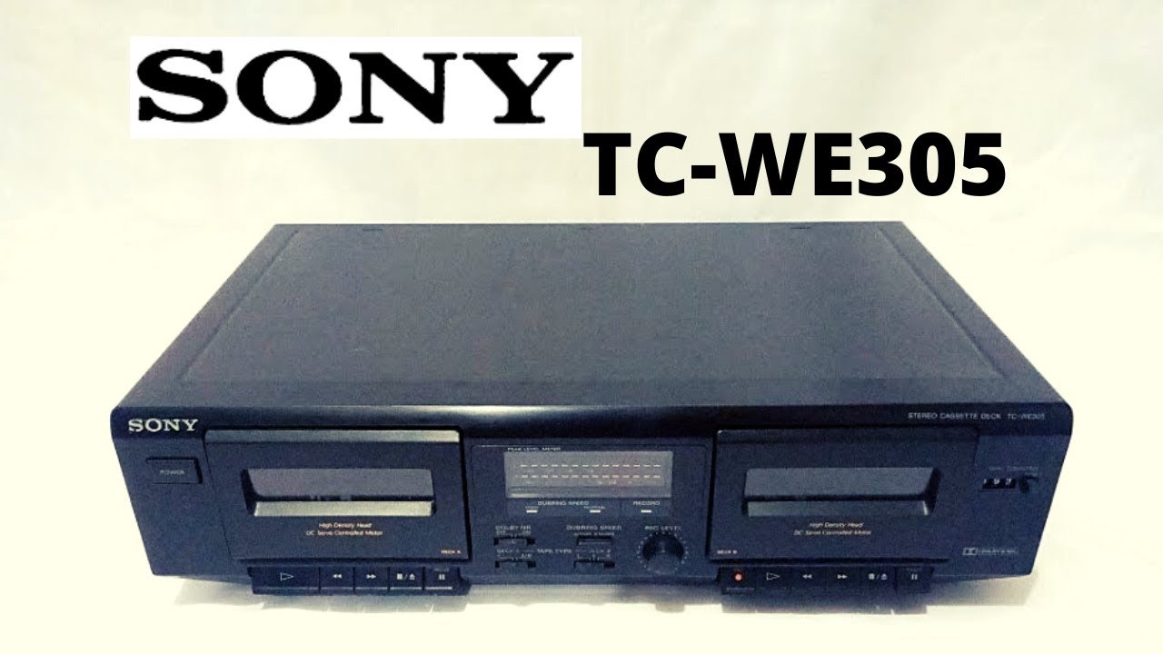 Sony TC-WE305 Tape Deck