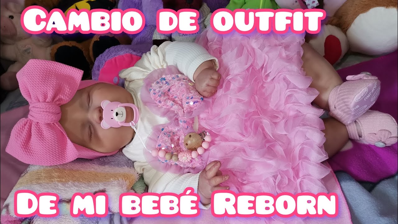 CAMBIO de OUTFIT de MI BEBÉ REBORN @korenysworld4170 #dolls #baby #rebornbaby #outfit
