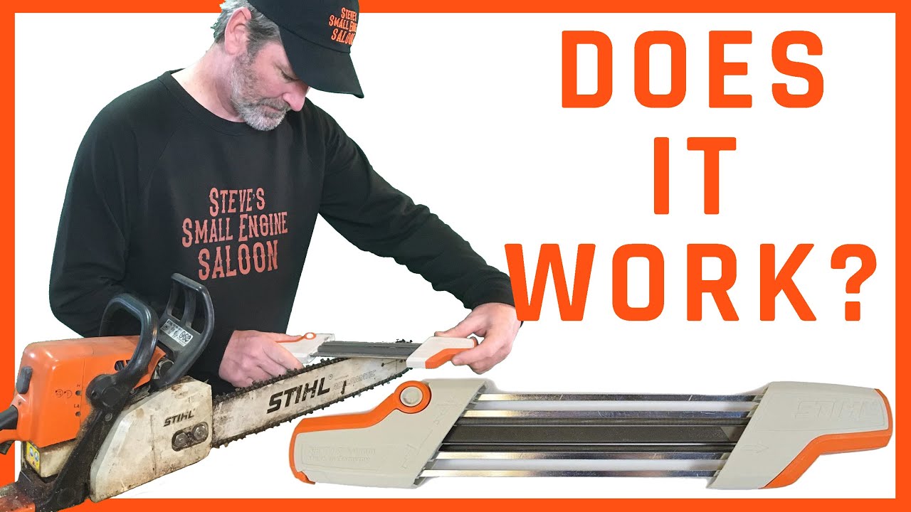 Раскройте секрет точилки для бензопил Stihl «2 в 1»!