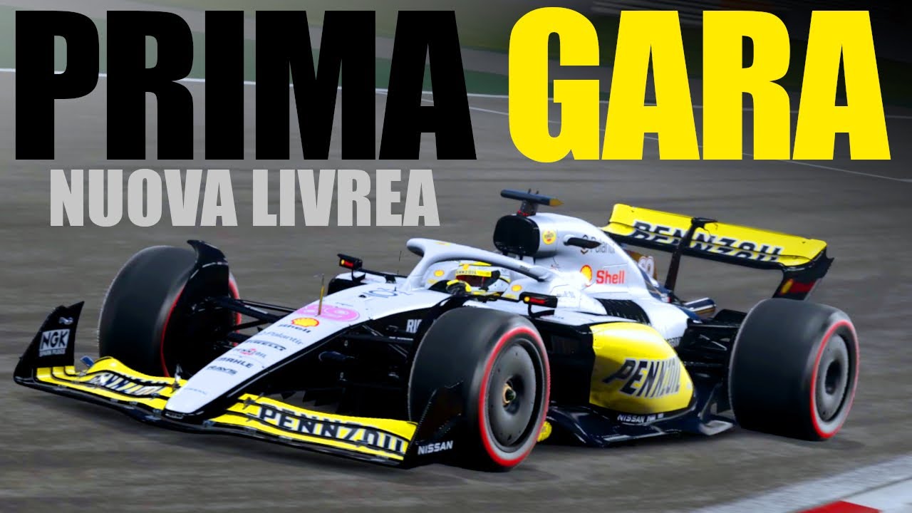 F1 22: PRIMA GARA della NUOVA STAGIONE