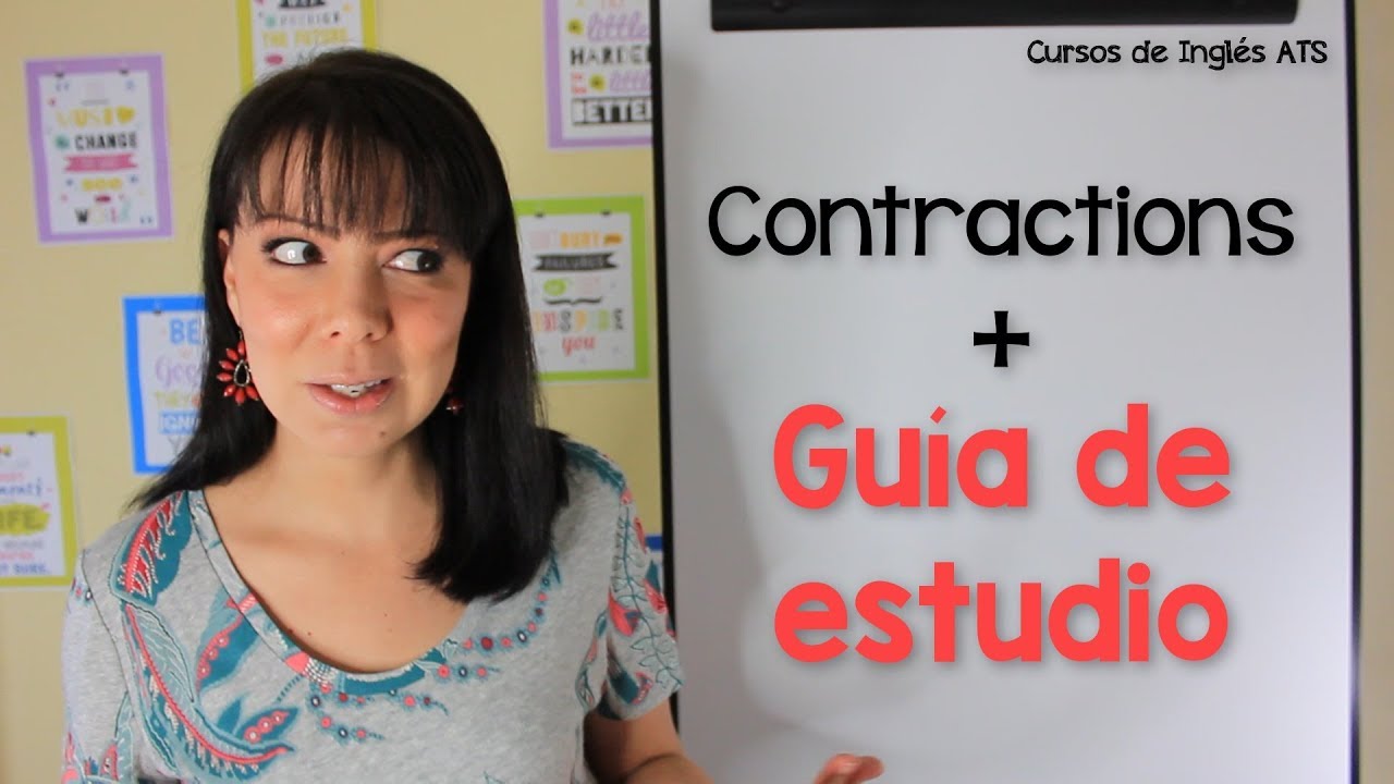 CÓMO USAR CONTRACCIONES EN INGLÉS - PARTE 1