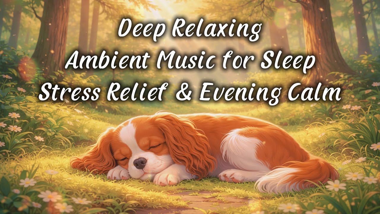 Deep Relaxing Ambient Music for Sleep, Stress Relief & Evening Calm | 1 Hour of Peaceful Music