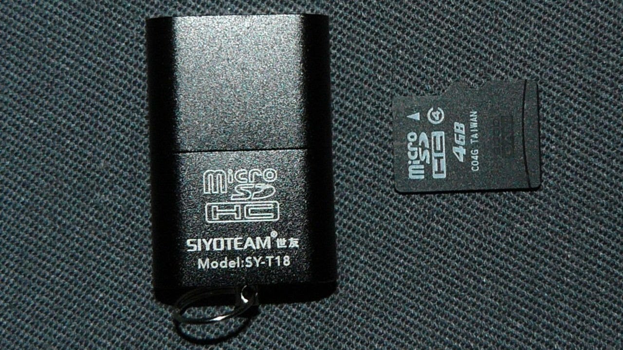 Дешевый внешний картридер microSDHC карт SIYOTEAM SY-T18