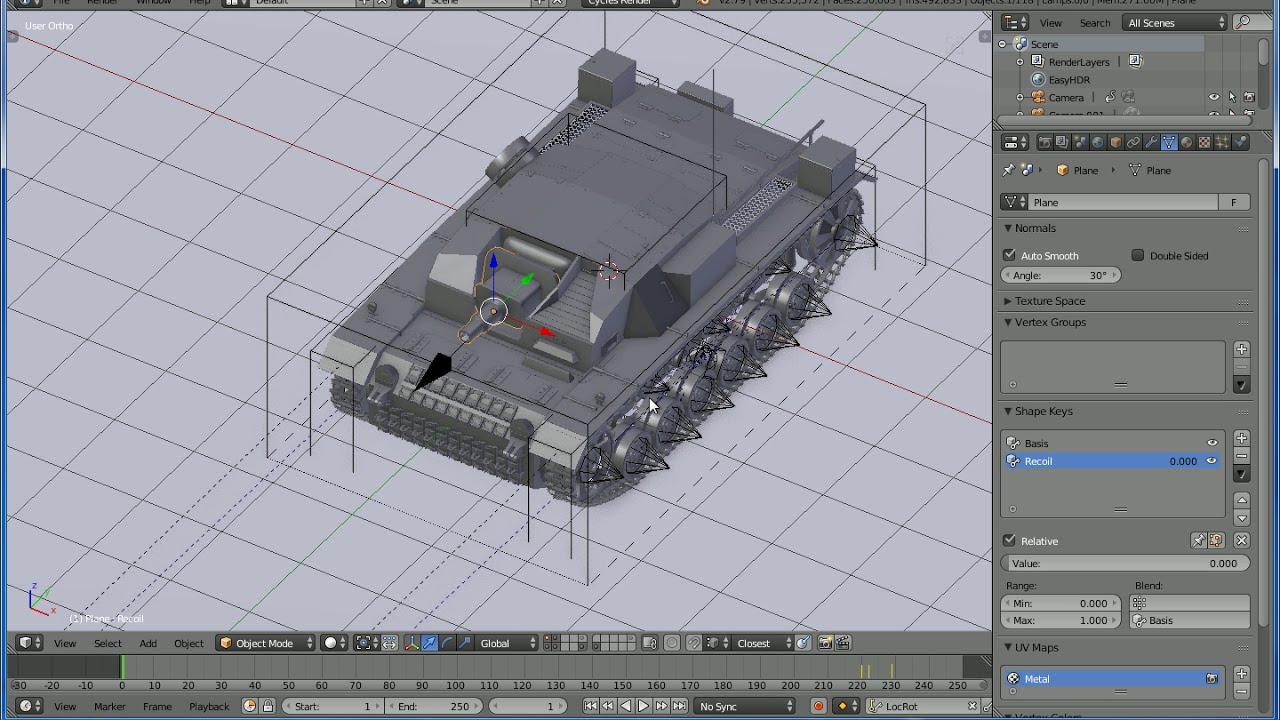 tank rigging demonstration