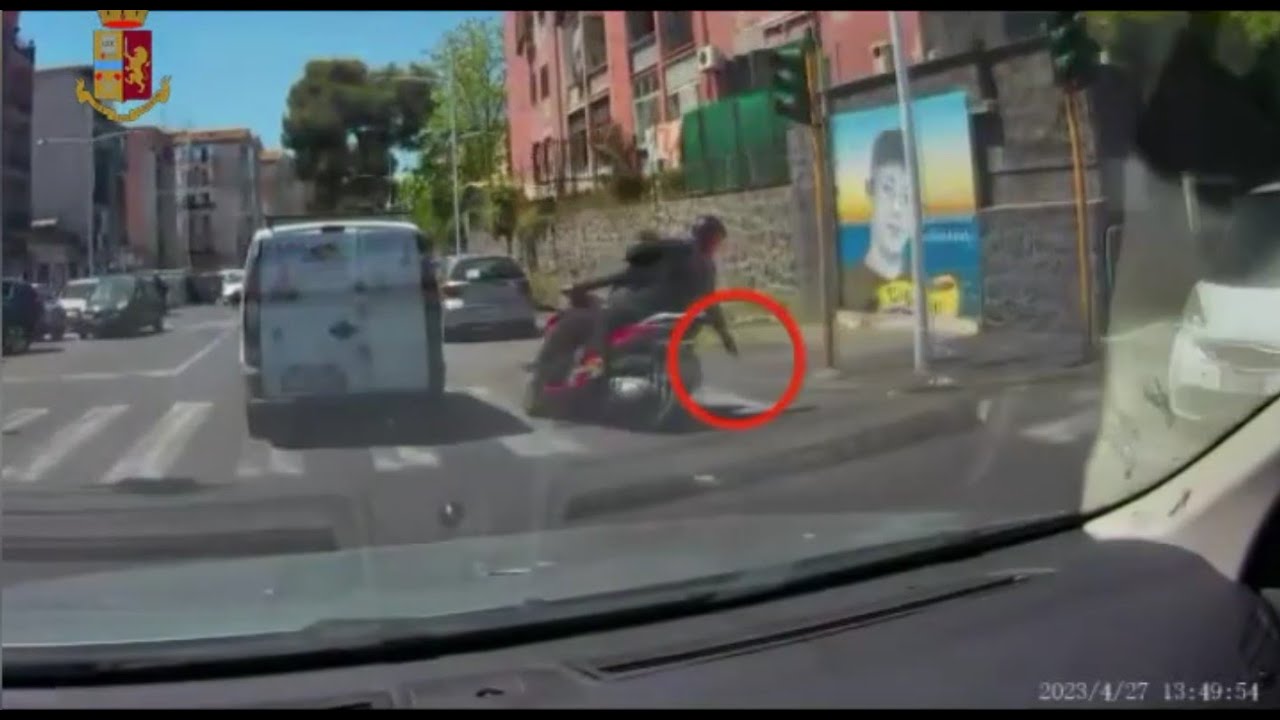 Tentato omicidio a Catania: le immagini dell'agguato