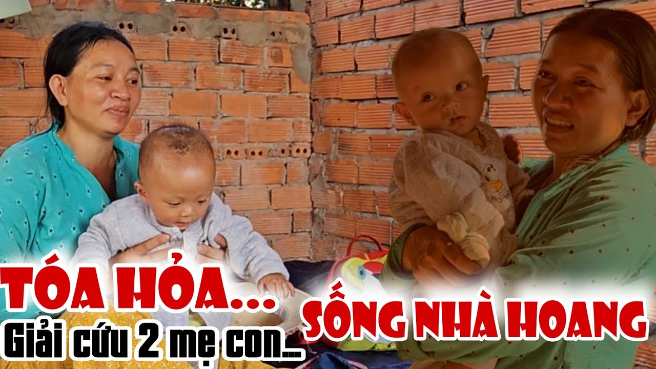 Chấn động Giải cứu 2 mẹ con trong căn nhà hoang ma ám